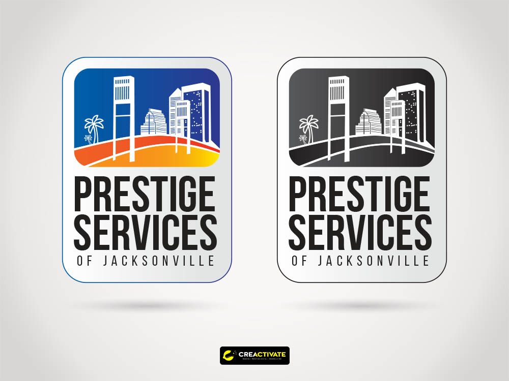 Branding/diseño-de logo-prestige-services-ojjacksonville