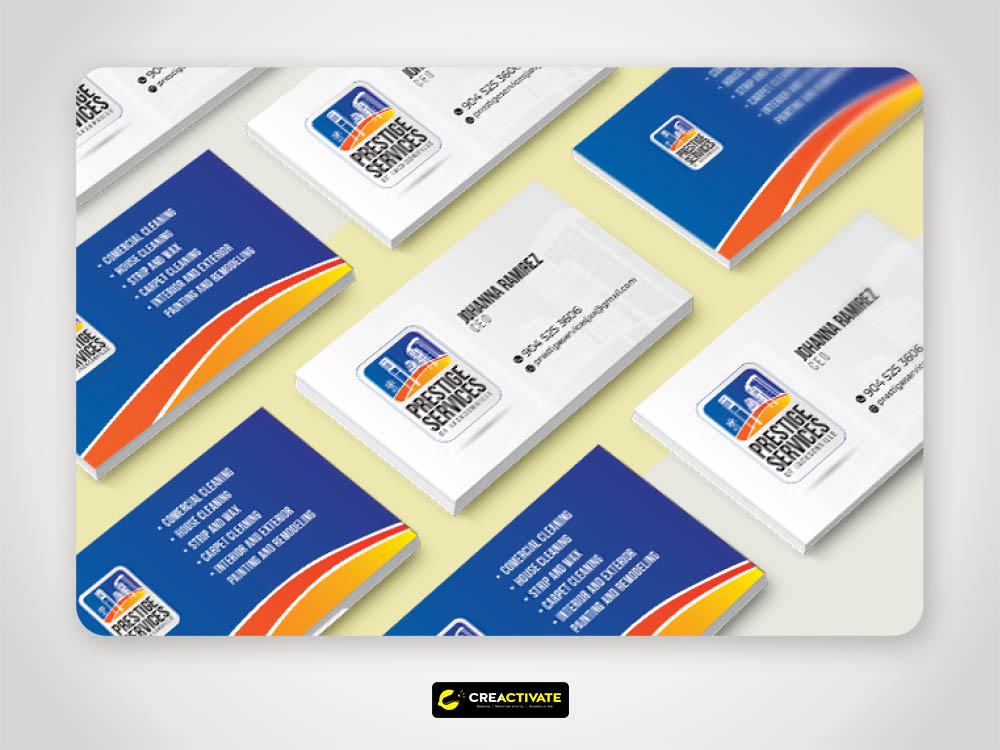 Branding/diseño-de logo-prestige-services-ojjacksonville